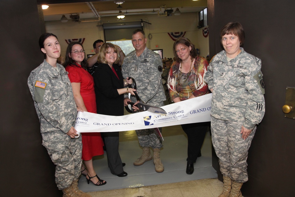 Ribbon cutting