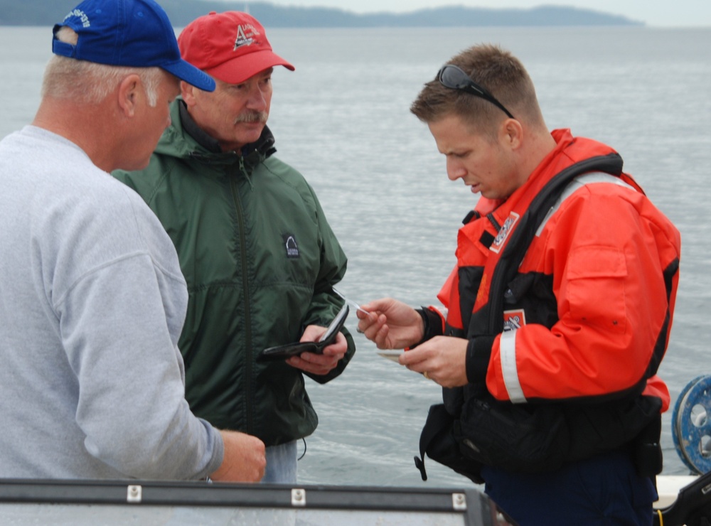 Coast Guard Station Bellingham Conducts Vessel Boarding