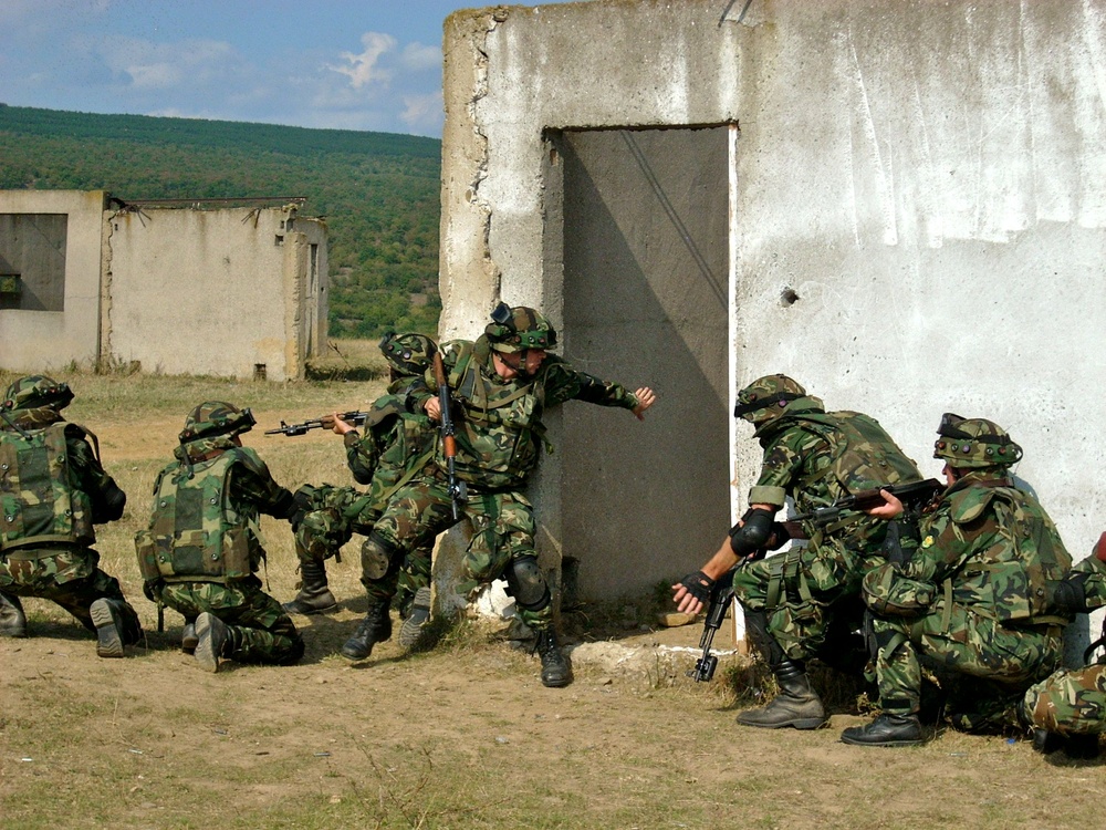 Bulgarian, American Forces Conduct Mechanized Infantry Training With Strykers