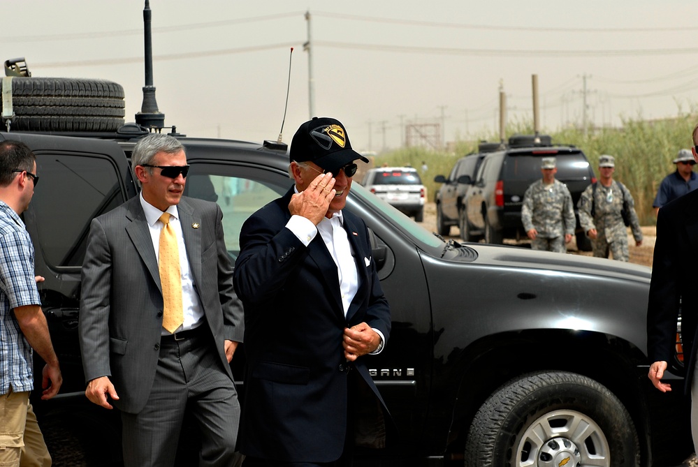Biden Suprises Troops in Baghdad