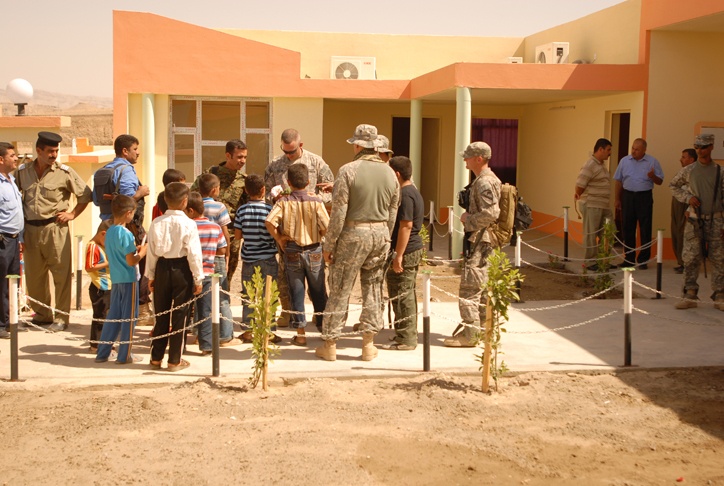 New school in Kirkuk province named in honor of U.S. Army major