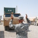 Soldiers prepare for a combat logistics convoy mission