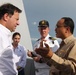 Panama Leaders Visits USS Mesa Verde