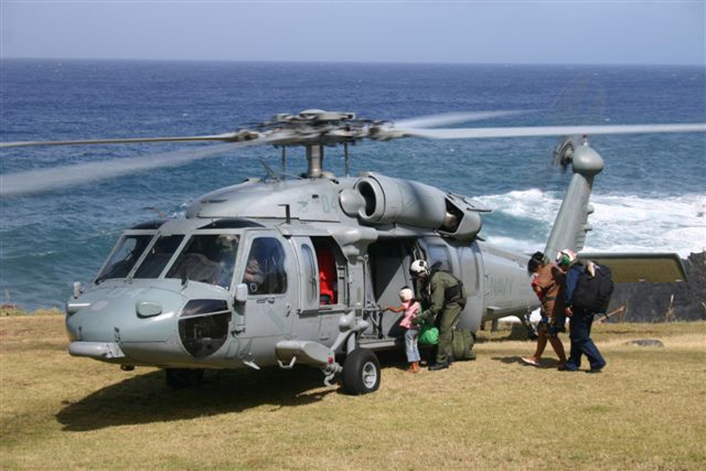 Mariana Islands evacuation