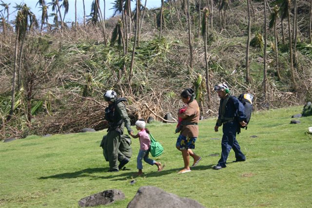 Mariana Islands evacuation