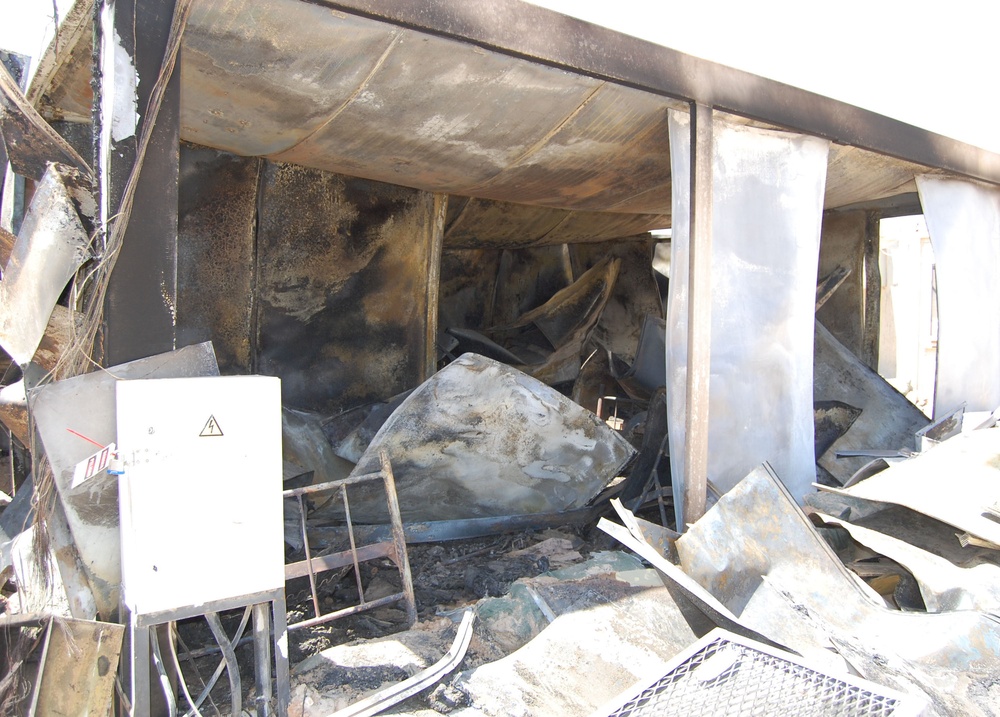 Fire safety awareness a priority aboard Al Asad Air Base