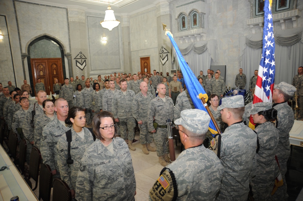 Airmen Celebrate Air Force's Birthday in AOR