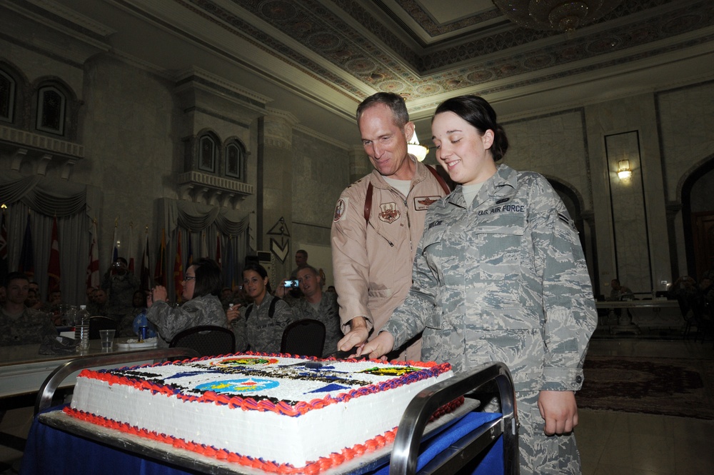 Airmen Celebrate Air Force's Birthday in AOR