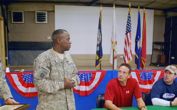 Former Major League Baseball vets visit the desert