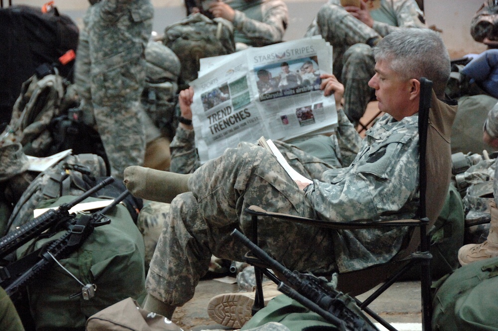 Pennsylvania National Guard departs