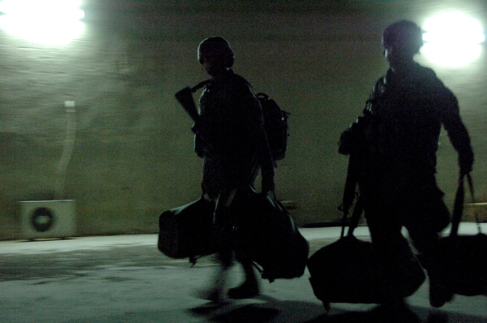 Pennsylvania National Guard departs