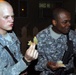 Soldiers break Ramadan fasting with locals