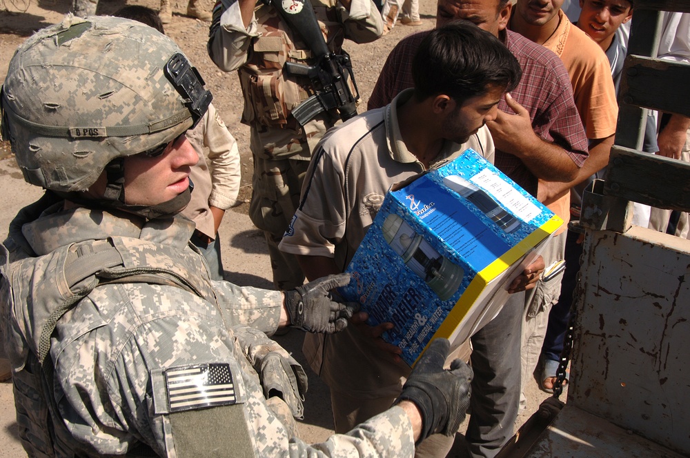 Water purifier deliveries