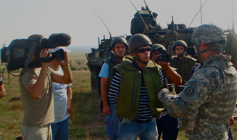 U.S., Romanian Forces Train Together at Babadag Training Area