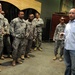 Soldiers Explore Stryker Facility at Qatar Base