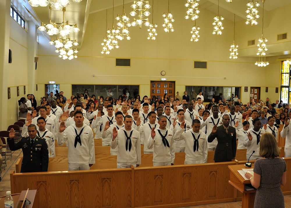 Naturalization Ceremony in Japan