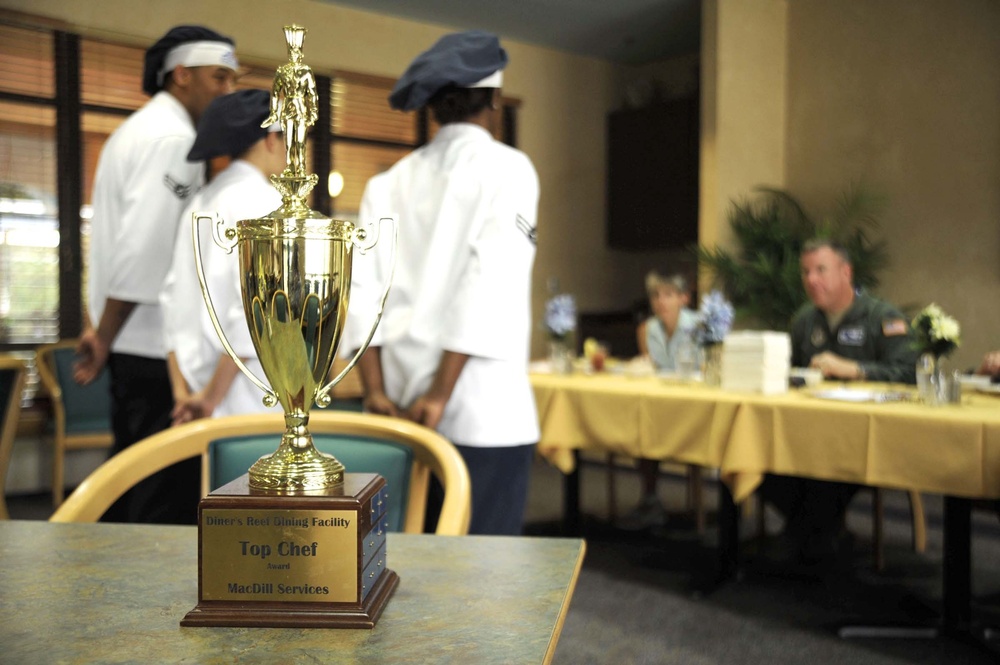 Top Chef competition at MacDill AFB