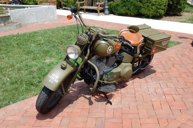 Family of fallen Paratrooper builds vintage motorcycle in his honor
