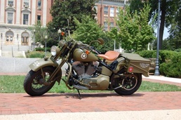 Family of fallen Paratrooper builds vintage motorcycle in his honor