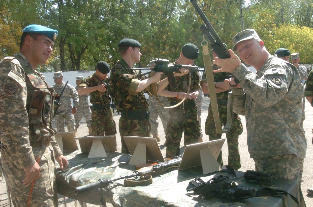 Third Army partners with Kazakhstan Army during Steppe Eagle