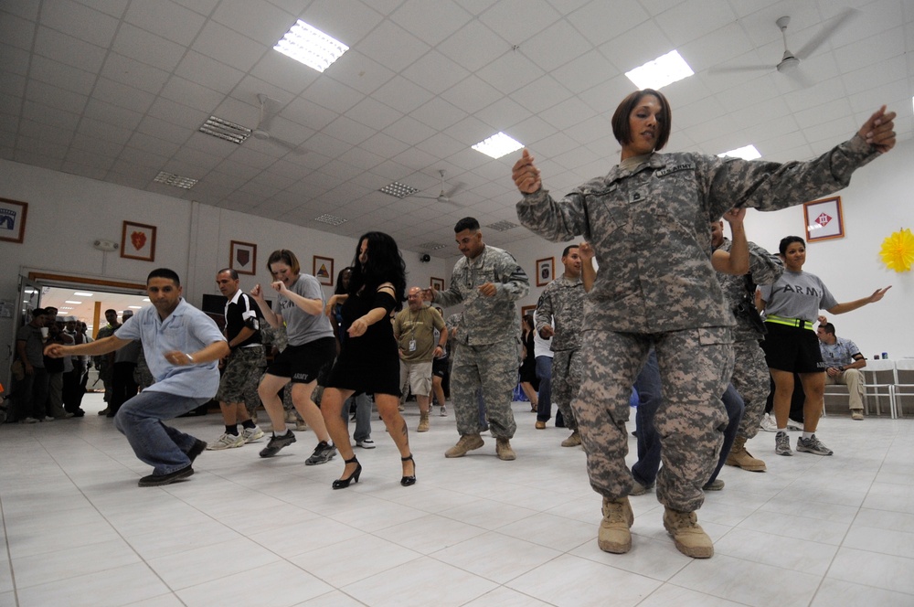 Soldiers honor Hispanic Heritage Month with 'Latin Fiesta'