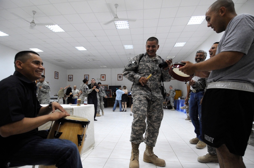 Soldiers honor Hispanic Heritage Month with 'Latin Fiesta'