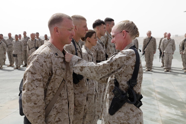 Marines awarded air crew badges