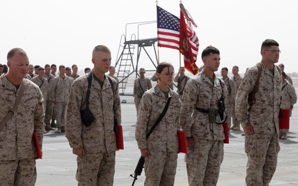 Marines awarded air crew badges