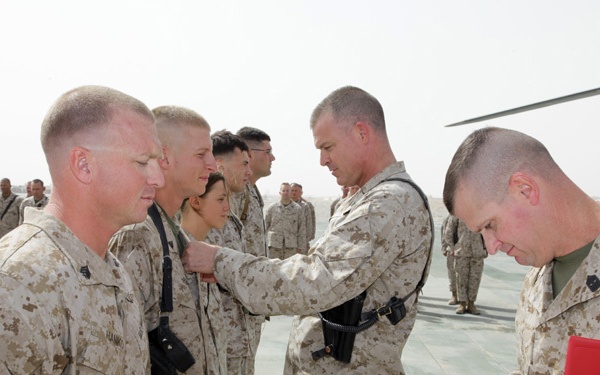 Marines awarded air crew badges