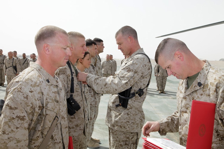 Marines awarded air crew badges