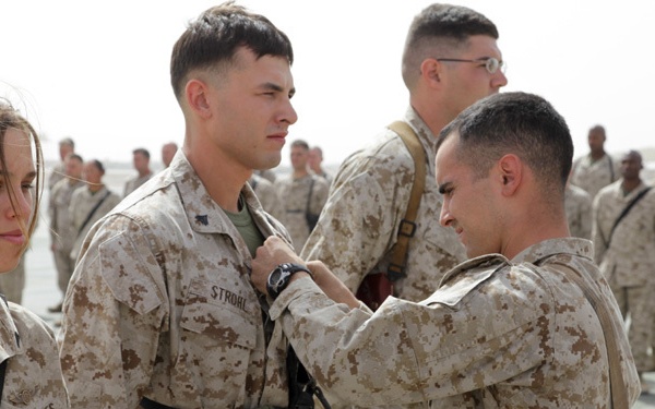 Marines awarded air crew badges