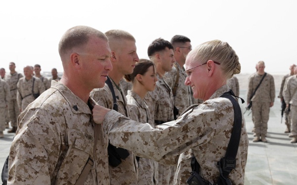 Marines awarded air crew badges