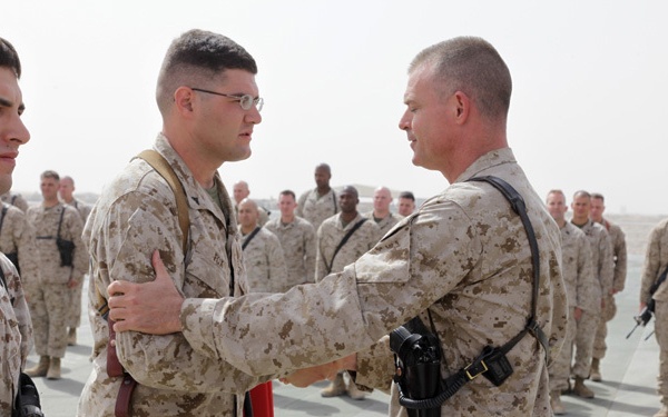 Marines awarded air crew badges