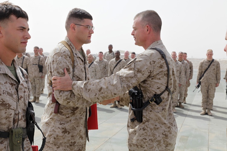 Marines awarded air crew badges