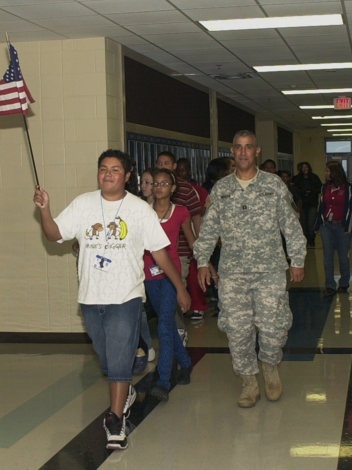 Soldiers and Students Remember 9/11