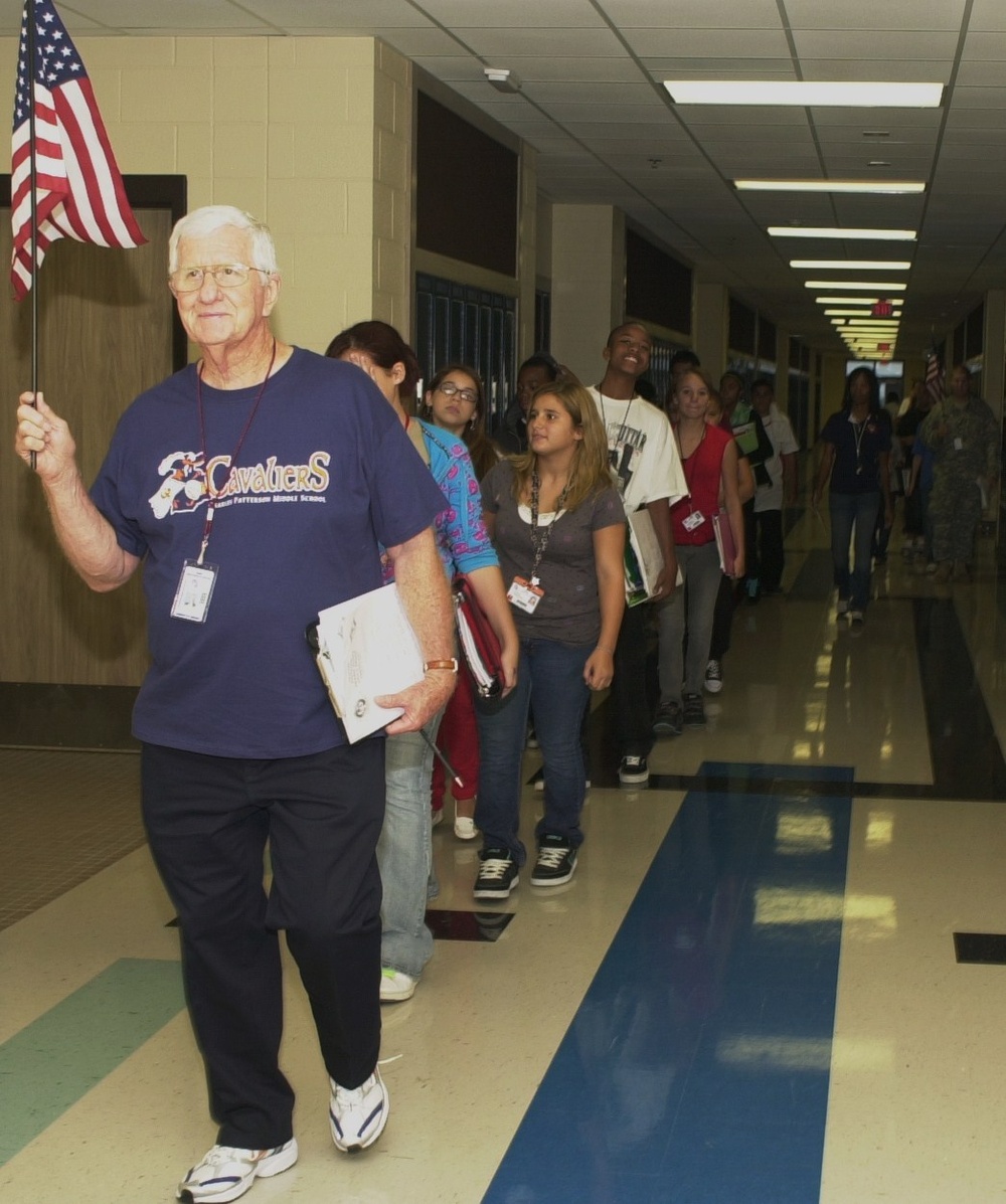 Soldiers and Students Remember 9/11