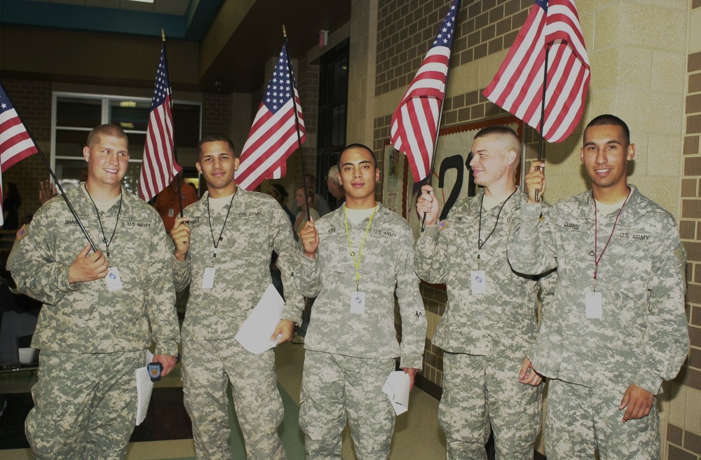Soldiers and Students Remember 9/11