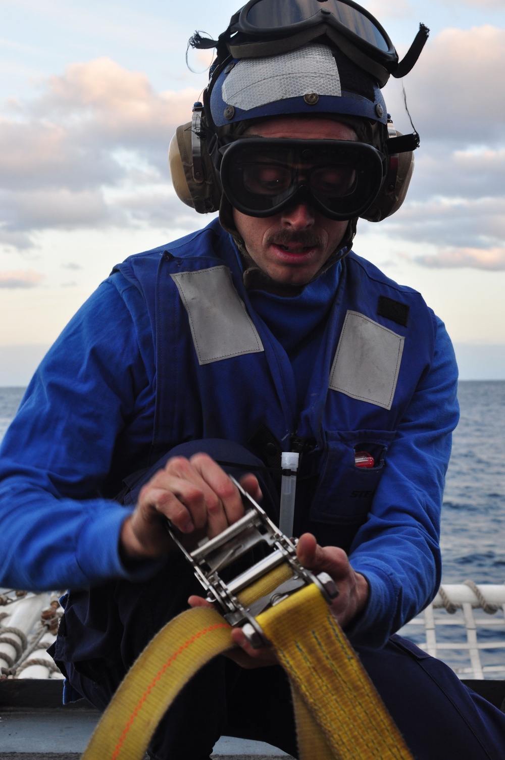 Coast Guard Cutter Rush Operations in the Pacific Ocean