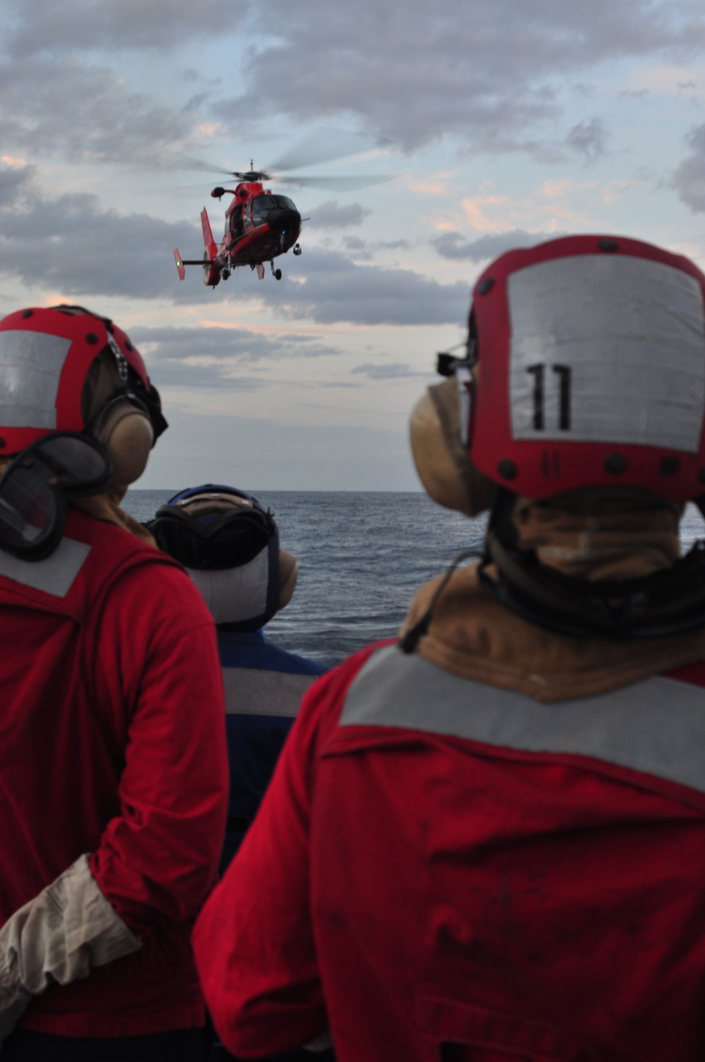 Coast Guard Cutter Rush Flight Deck