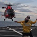 Coast Guard Cutter Rush Flight Deck Operations