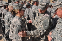 HHC, TF 38 Soldiers sport 'CY sandwich'