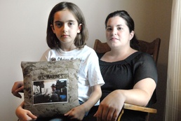 Widow finds comfort in military community