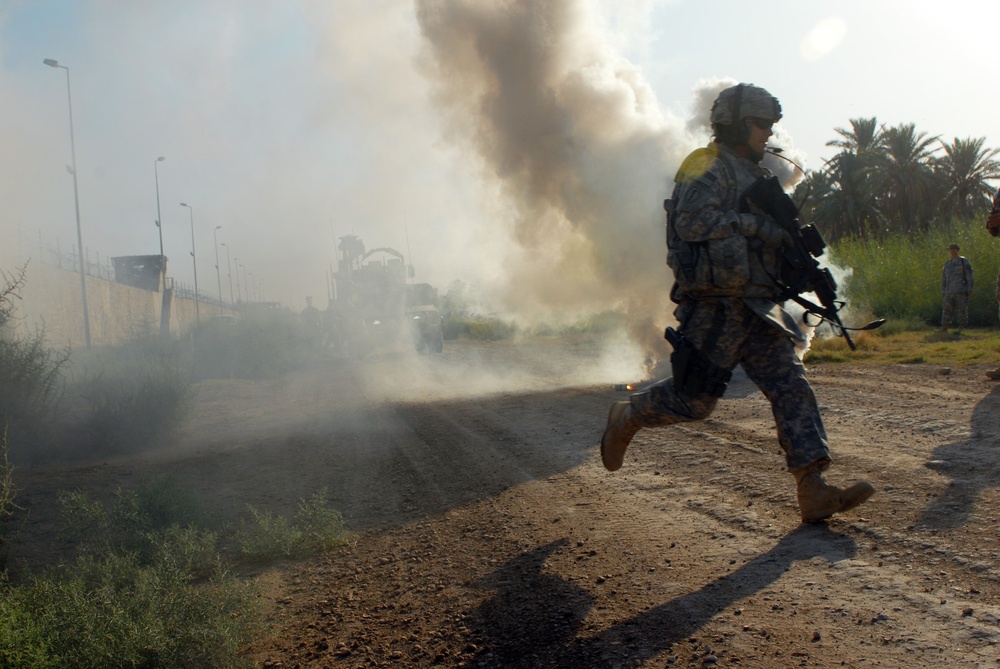 Combat training in Iraq takes skills to next level