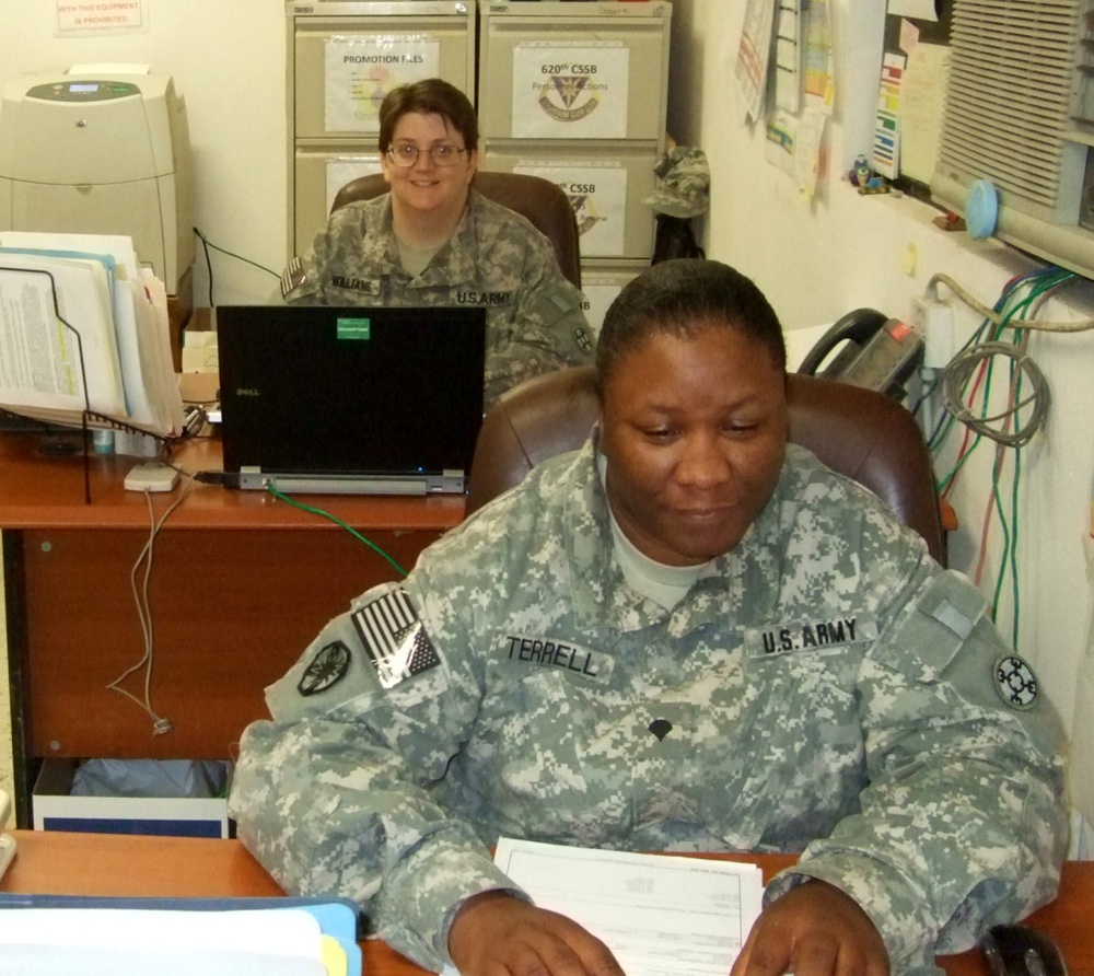 Personable personnel section