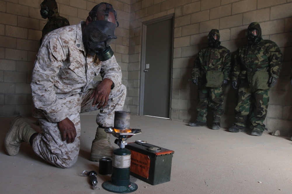 Dvids - News - Headquarters Battalion Completes Gas Chamber Qual