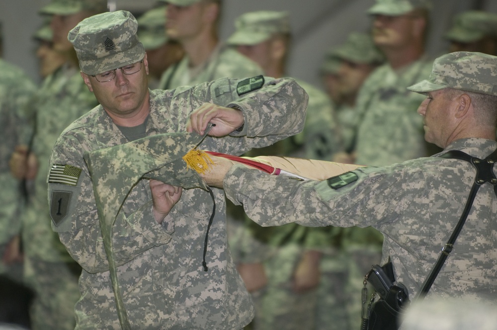 287th Sustainment Brigade hands over reins to 36th