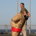 22nd MEU Marines, USS Fort McHenry Sailors enjoy 'Steel Beach' picnic