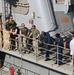 22nd MEU Marines, USS Fort McHenry Sailors enjoy 'Steel Beach' picnic