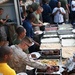 22nd MEU Marines, USS Fort McHenry Sailors enjoy 'Steel Beach' picnic