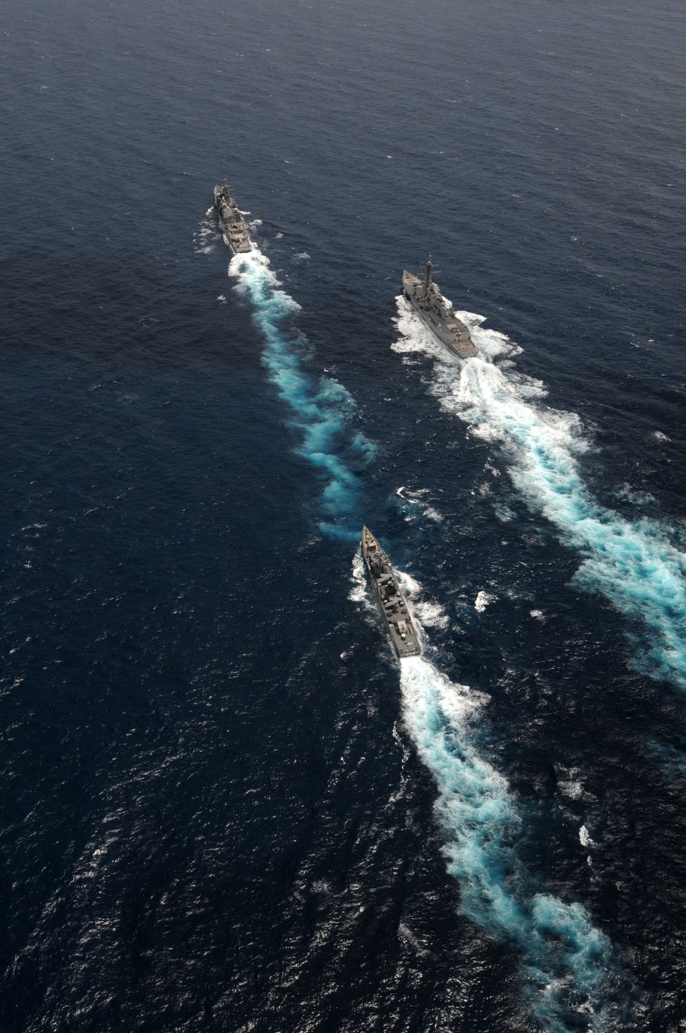 USS Ronald Reagan action